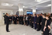 Prezident İlham Əliyev Xırdalanda Heydər Əliyev Mərkəzinin açılışında iştirak edib (FOTO)