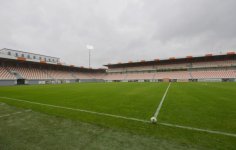 İlham Əliyev Masazır qəsəbəsində inşa olunan stadionun açılışında iştirak edib (FOTO)