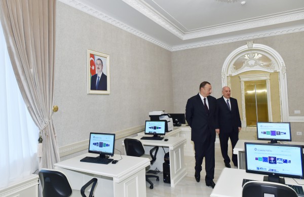 Prezident İlham Əliyev Xırdalanda Heydər Əliyev Mərkəzinin açılışında iştirak edib (FOTO)