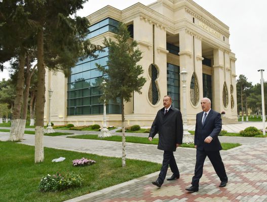 Prezident İlham Əliyev Xırdalanda musiqi məktəbinin açılışında iştirak edib (FOTO)