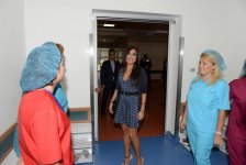 Heydər Əliyev Fondunun vitse-prezidenti Leyla Əliyeva Talassemiya Mərkəzində olub (FOTO)