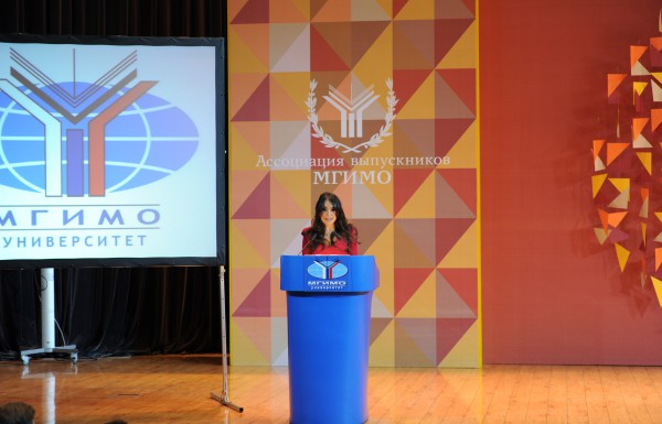 Leyla Əliyeva Moskva Dövlət Beynəlxalq Münasibətlər İnstitutunun yubileyinə həsr olunmuş II Beynəlxalq forumda iştirak edib (FOTO)