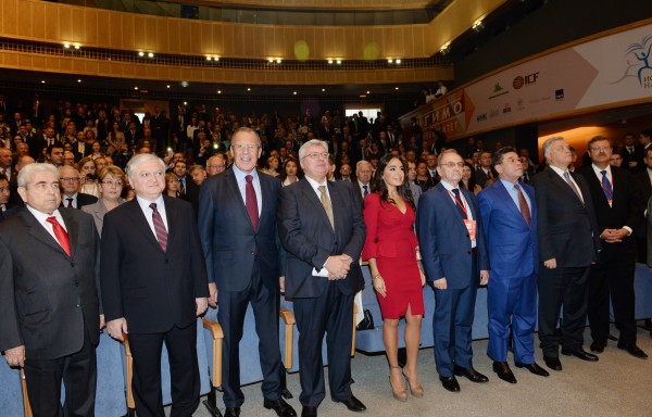 Leyla Əliyeva Moskva Dövlət Beynəlxalq Münasibətlər İnstitutunun yubileyinə həsr olunmuş II Beynəlxalq forumda iştirak edib (FOTO)