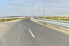 Prezident İlham Əliyev Qala-Pirallahı avtomobil yolunun birinci hissəsinin açılışında iştirak edib  (FOTO)