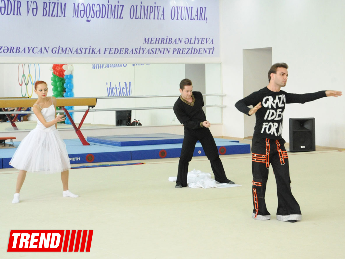Bakı Gimnastika Məktəbində "Gimnastika axşamı" keçirilib (FOTO)