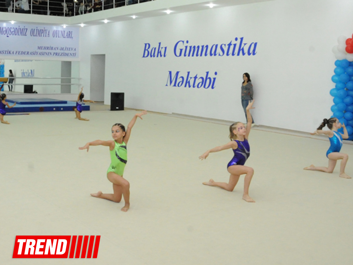Bakı Gimnastika Məktəbində "Gimnastika axşamı" keçirilib (FOTO)