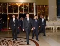 Azərbaycan Prezidenti İlham Əliyev Tacikistana rəsmi səfərə gəlib (FOTO)