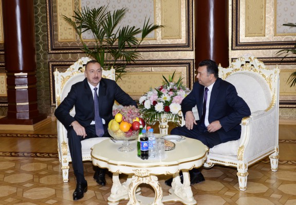 Azərbaycan Prezidenti İlham Əliyev Tacikistana rəsmi səfərə gəlib (FOTO)