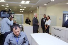 Mehriban Əliyeva Avropa Oyunları Əməliyyat Komitəsinin ofisində yaradılan şəraitlə tanış olub (FOTO)