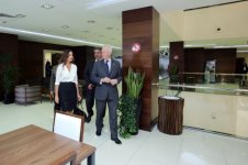 Mehriban Əliyeva Avropa Oyunları Əməliyyat Komitəsinin ofisində yaradılan şəraitlə tanış olub (FOTO)