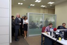 Mehriban Əliyeva Avropa Oyunları Əməliyyat Komitəsinin ofisində yaradılan şəraitlə tanış olub (FOTO)