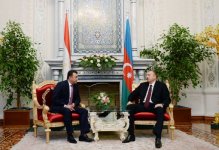 İlham Əliyev Tacikistanın Baş naziri ilə görüşüb (FOTO)