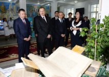 Prezident İlham Əliyevə Tacikistan Milli Universitetinin Fəxri Doktoru diplomu təqdim olunub (ƏLAVƏ OLUNUB) (FOTO)