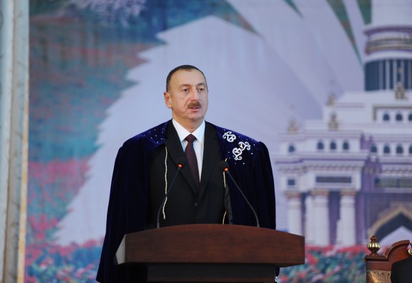 Prezident İlham Əliyevə Tacikistan Milli Universitetinin Fəxri Doktoru diplomu təqdim olunub (ƏLAVƏ OLUNUB) (FOTO)