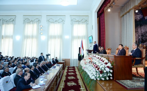 Prezident İlham Əliyevə Tacikistan Milli Universitetinin Fəxri Doktoru diplomu təqdim olunub (ƏLAVƏ OLUNUB) (FOTO)