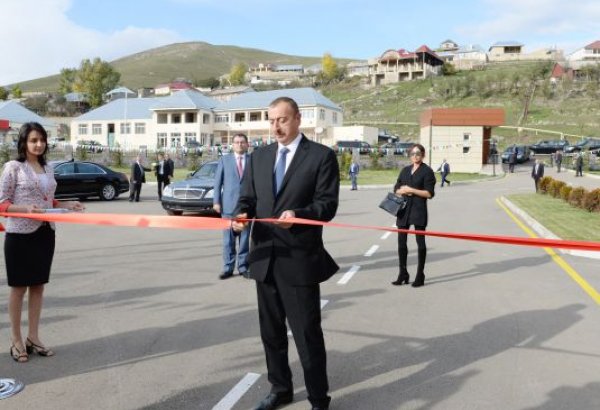 Daşkəsəndə Gənclərin Təlim və İstirahət Mərkəzinin açılışı olub (FOTO)