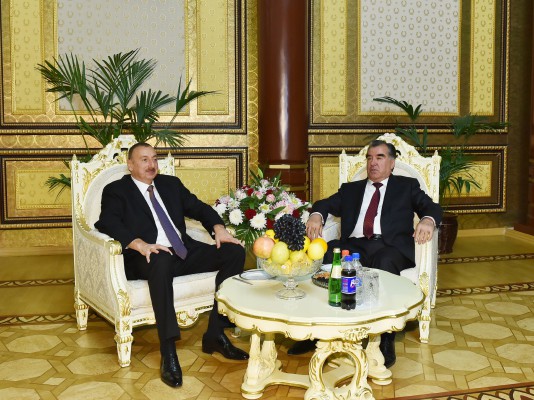 Azərbaycan Prezidenti İlham Əliyevin Tacikistana rəsmi səfəri başa çatıb (FOTO)
