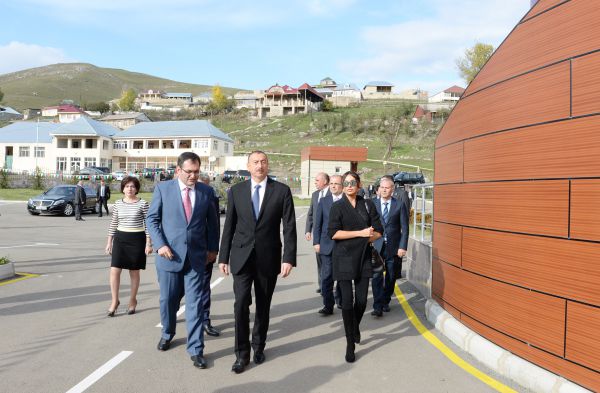 Daşkəsəndə Gənclərin Təlim və İstirahət Mərkəzinin açılışı olub (FOTO)
