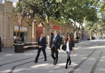 Prezident İlham Əliyev: Hər dəfə burada olanda görürəm ki, Gəncə daha gözəl şəhərə çevrilib (FOTO)