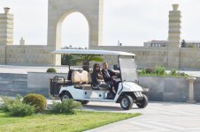 Gəncədə Heydər Əliyev Parkı ilə tanışlıq (FOTO)