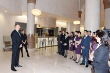 İlham Əliyev: Naftalan dünya miqyasında turizm mərkəzinə çevrilir (FOTO)