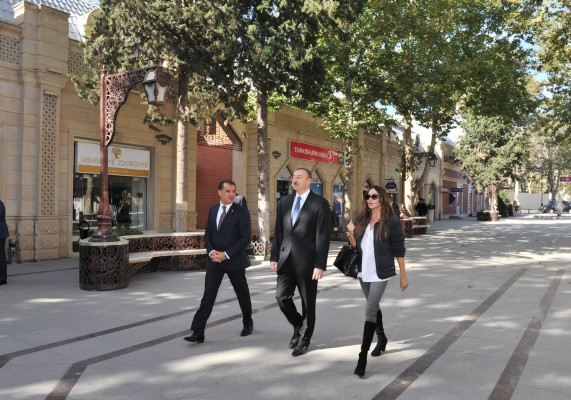 Prezident İlham Əliyev: Hər dəfə burada olanda görürəm ki, Gəncə daha gözəl şəhərə çevrilib (FOTO)