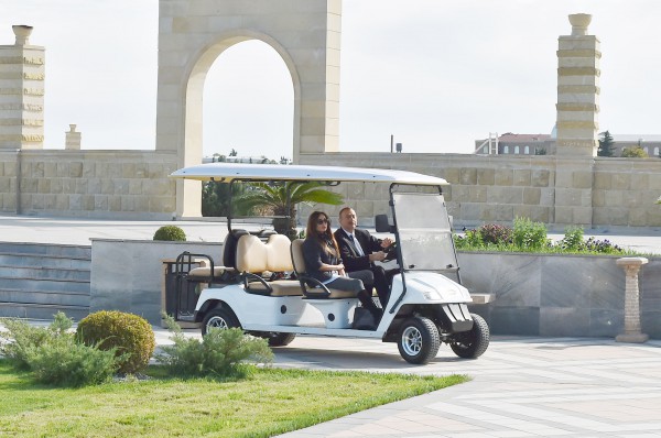 Gəncədə Heydər Əliyev Parkı ilə tanışlıq (FOTO)