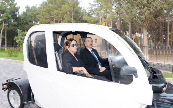 İlham Əliyev: Naftalan dünya miqyasında turizm mərkəzinə çevrilir (FOTO)