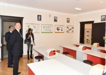 Gəncədə 4 nömrəli tam orta məktəbin yeni korpusunun açılışı olub (FOTO)
