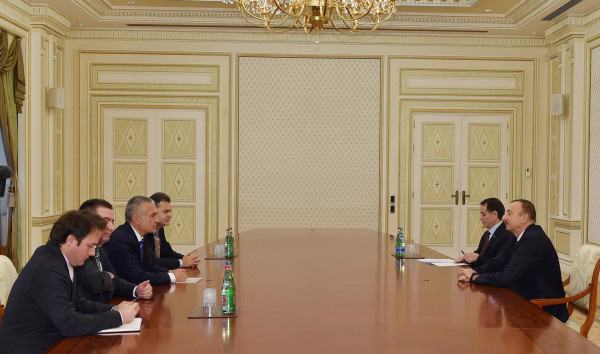 Prezident İlham Əliyev Albaniya parlamenti sədrinin başçılıq etdiyi nümayəndə heyətini qəbul edib
