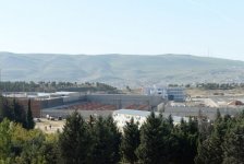Prezident İlham Əliyev və xanımı Stend Atıcılığı İdman Kompleksində tikinti işlərinin gedişi ilə tanış olublar (FOTO)