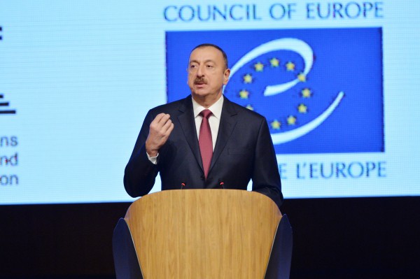 Prezident İlham Əliyev: Вəzi hallarda beynəlxalq təşkilatların qətnamələri bir neçə gün ərzində yerinə yetirilir (ƏLAVƏ OLUNUB) (FOTO)