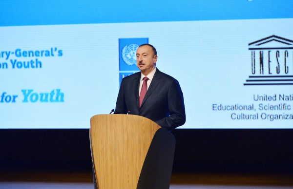 Prezident İlham Əliyev: Вəzi hallarda beynəlxalq təşkilatların qətnamələri bir neçə gün ərzində yerinə yetirilir (ƏLAVƏ OLUNUB) (FOTO)