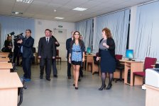 Heydər Əliyev Fondunun vitse-prezidenti Leyla Əliyeva Sankt-Peterburqda bir neçə uşaq evində və internat məktəbində olub (FOTO)