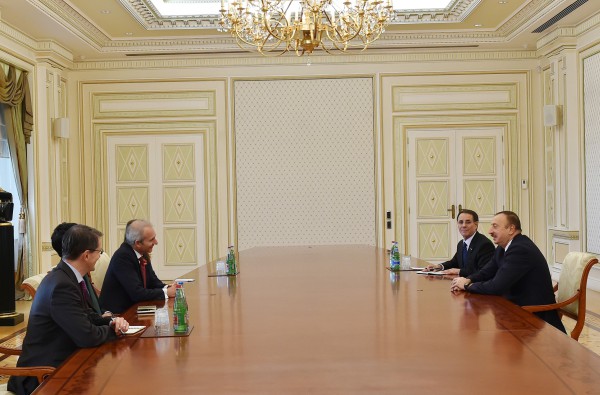 Prezident İlham Əliyev Böyük Britaniyanın Avropa məsələləri üzrə nazirini qəbul edib (FOTO)
