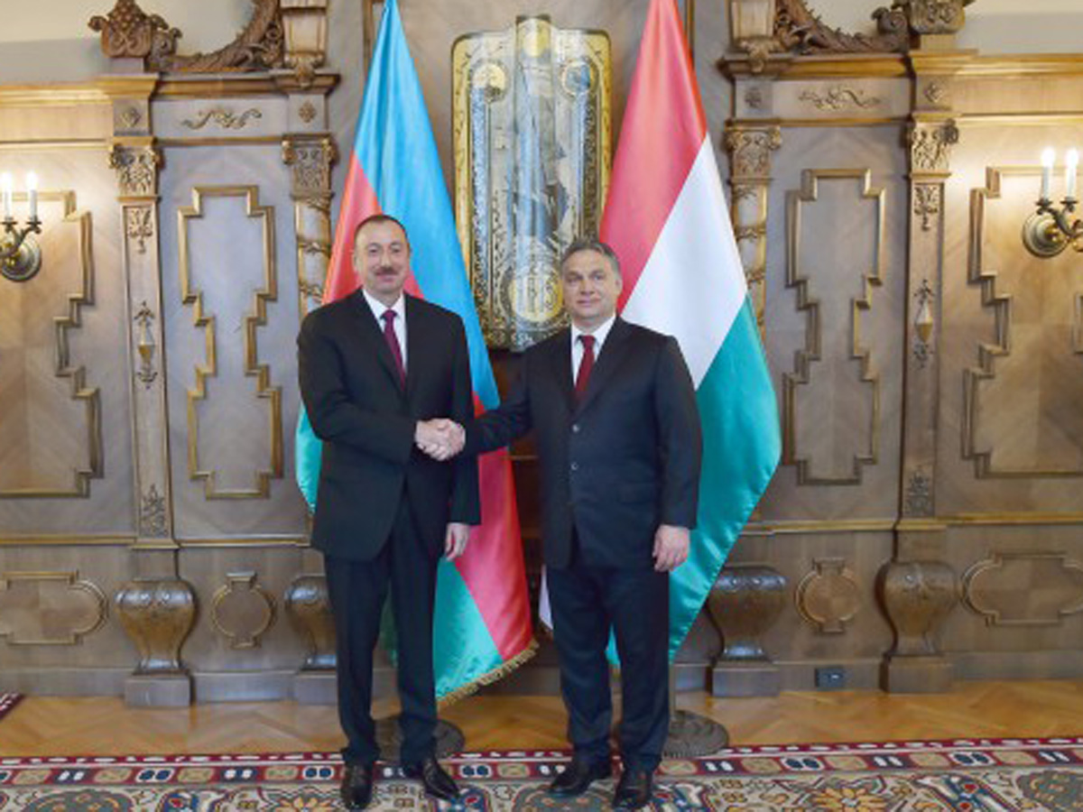 Prezident İlham Əliyev və Macarıstanın Baş naziri Viktor Orban birgə nahar ediblər