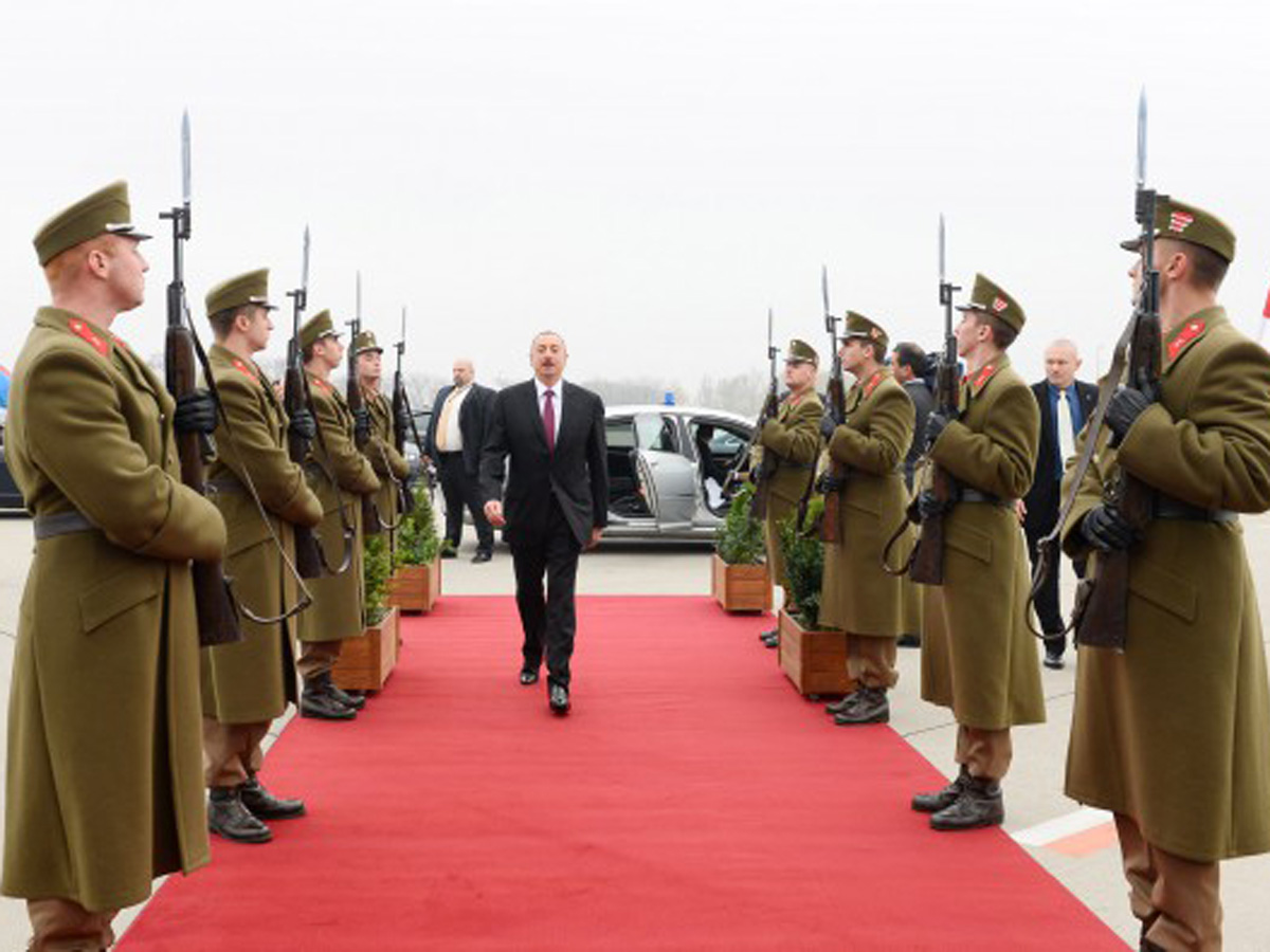 Prezident İlham Əliyevin Macarıstana səfəri başa çatdı