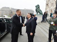 Prezident İlham Əliyevin və Macarıstanın Baş naziri Viktor Orbanın geniş tərkibdə görüşü olub  (FOTO)
