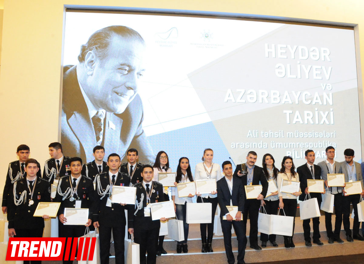 "Heydər Əliyev və Azərbaycan tarixi" adlı ümumrespublika bilik yarışının qalibləri məlum oldu (ƏLAVƏ OLUNUB) (FOTO)