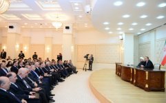 Azərbaycan-İran sənədlərinin imzalanma mərasimi olub (FOTO)