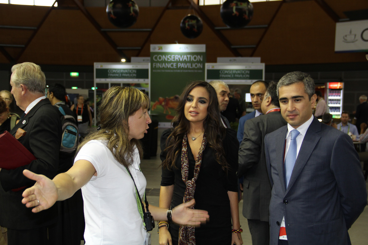 Leyla Əliyeva Ümumdünya Parklar Konqresinin plenar sessiyasında çıxış edib və bir sıra ikitərəfli görüşlər keçirib (FOTO)