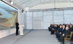 Prezident İlham Əliyev: “Azərbaycan xalqın iradəsi ilə idarə olunur” (FOTO)