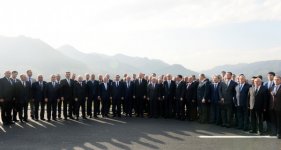 Prezident İlham Əliyev: “Azərbaycan xalqın iradəsi ilə idarə olunur” (FOTO)