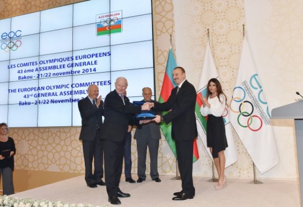 Avropa Olimpiya Komitəsinin prezidenti: Bakı ilk Avropa Oyunlarını çox mükəmməl səviyyədə, layiqincə keçirəcək