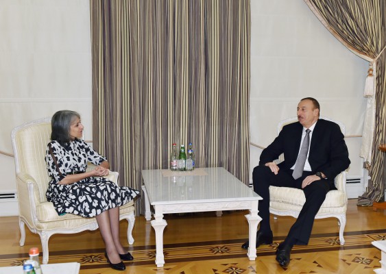 Prezident İlham Əliyev Bolqarıstanın vitse-prezidentini qəbul edib (FOTO)
