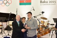 Prezidenti İlham Əliyev və xanımı Avropa Olimpiya Komitəsinin 43-cü Baş Assambleyasının iştirakçılarının şərəfinə verilən ziyafətdə iştirak ediblər (FOTO)