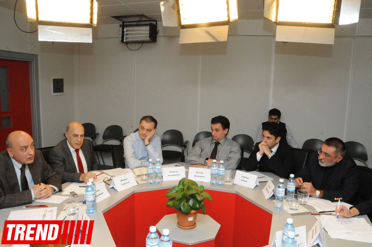 Trend-də "Postsovet məkanı: müasir böhranların və münaqişələrin mədəni aspektləri" mövzusunda "dəyirmi masa" keçirilib (FOTO)