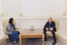 İlham Əliyev bir sıra ölkələrin səfirlərinin etimadnaməsini qəbul edib (ƏLAVƏ OLUNUB) (FOTO)