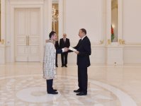 İlham Əliyev bir sıra ölkələrin səfirlərinin etimadnaməsini qəbul edib (ƏLAVƏ OLUNUB) (FOTO)
