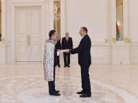 İlham Əliyev bir sıra ölkələrin səfirlərinin etimadnaməsini qəbul edib (ƏLAVƏ OLUNUB) (FOTO)